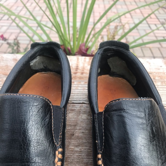 Cole Hann black slip-on loafer tucker Dress shoes - Picture 5 of 8